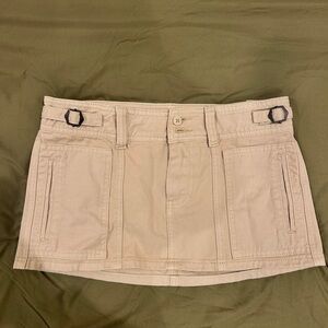 Brandy Melville cargo mini skirt